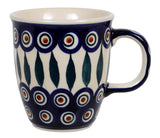 Mug, Mars Mug, 10oz Small in "Peacock" by Manufaktura | K081T-54