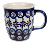 Mug, Mars Mug, 10oz Small in "Floral Peacock" by Manufaktura | K081T-54KK