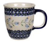 Mug, Mars Mug, 10oz Small in "Lily of the Valley" by Manufaktura | K081T-ASD