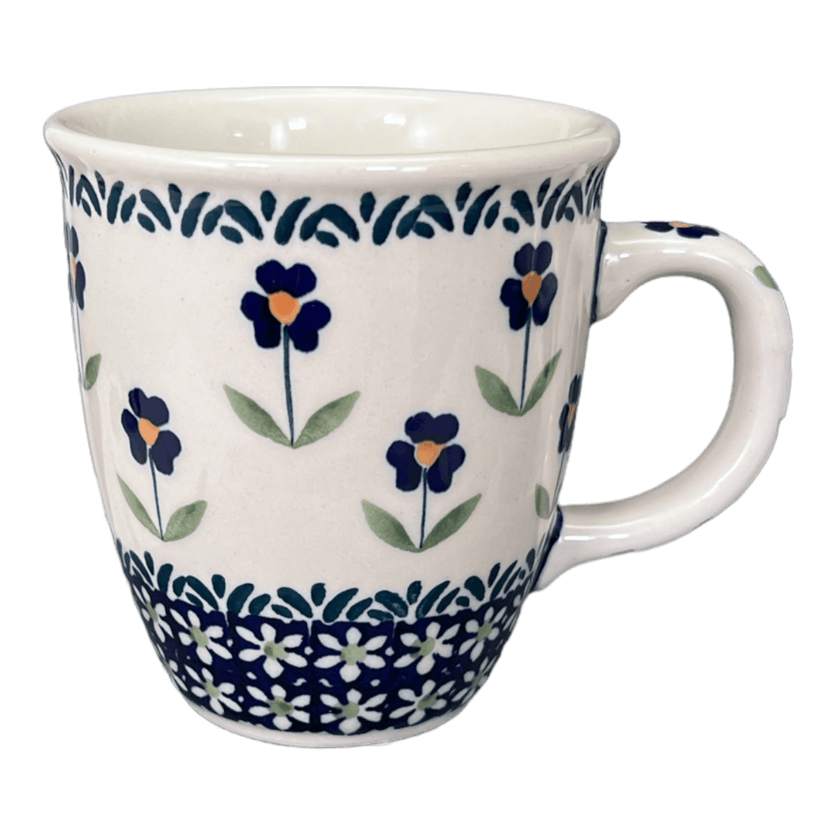 Mug, Mars Mug, 10oz Small in "Forget Me Not" by Manufaktura | K081T-ASS