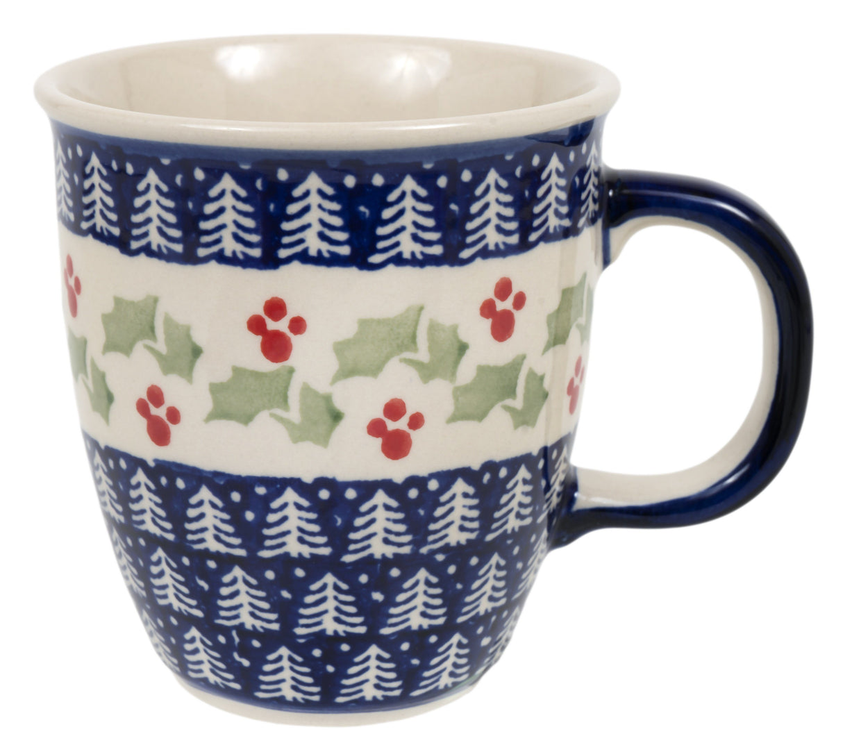 Mug, Mars Mug, 10oz Small in "Holiday Cheer" by Manufaktura | K081T-NOS2