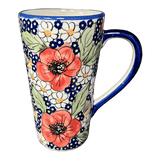 Mug, John's Mug, 12 oz in "Poppies & Posies" by Manufaktura | K083S-IM02