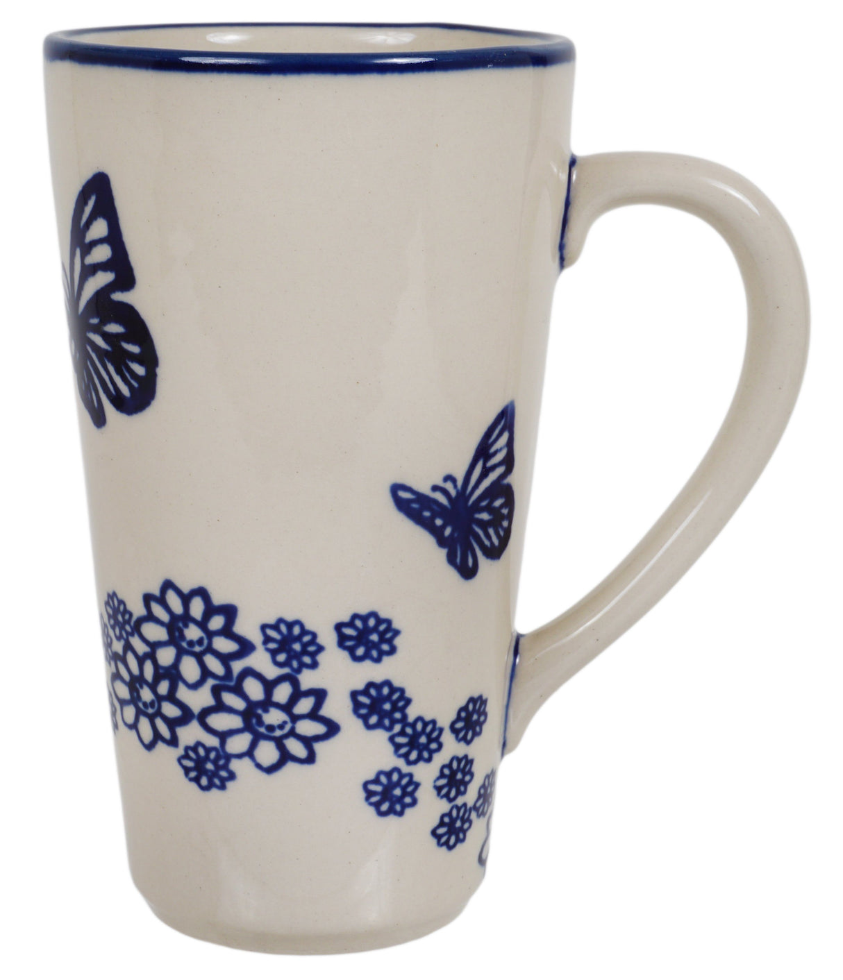 Mug, John's Mug, 12 oz in "Butterfly Garden" by Manufaktura | K083T-MOT1