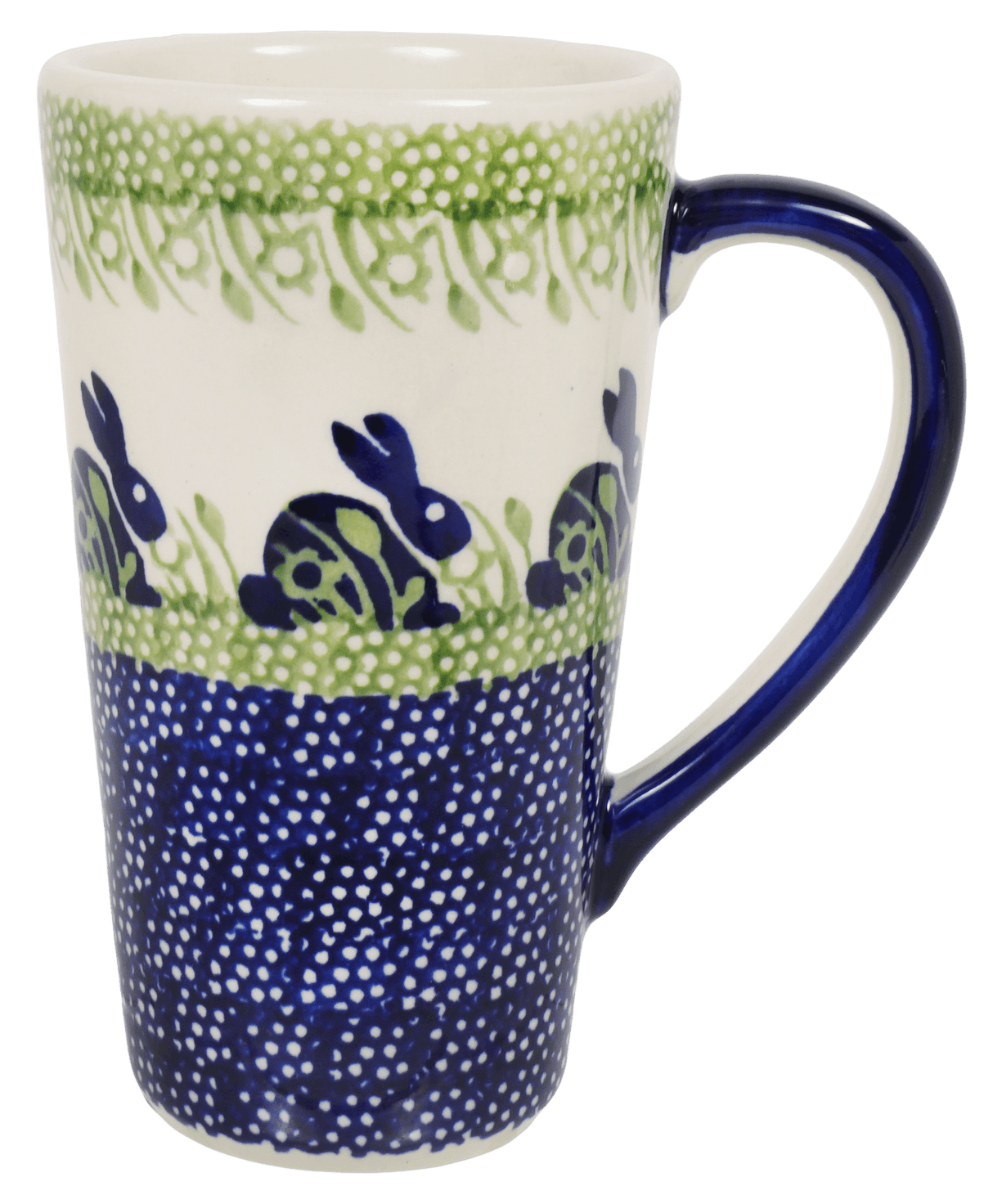 Mug, John's Mug, 12 oz in "Bunny Love" by Manufaktura | K083T-P324
