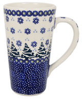 Mug, John's Mug, 12 oz in "Snowy Pines" by Manufaktura | K083T-U22