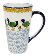Mug, John's Mug, 12 oz in "Ducks in a Row" by Manufaktura | K083U-P323
