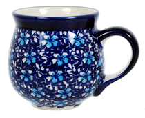 The Medium Belly Mug (Blue on Blue) | K090T-J109