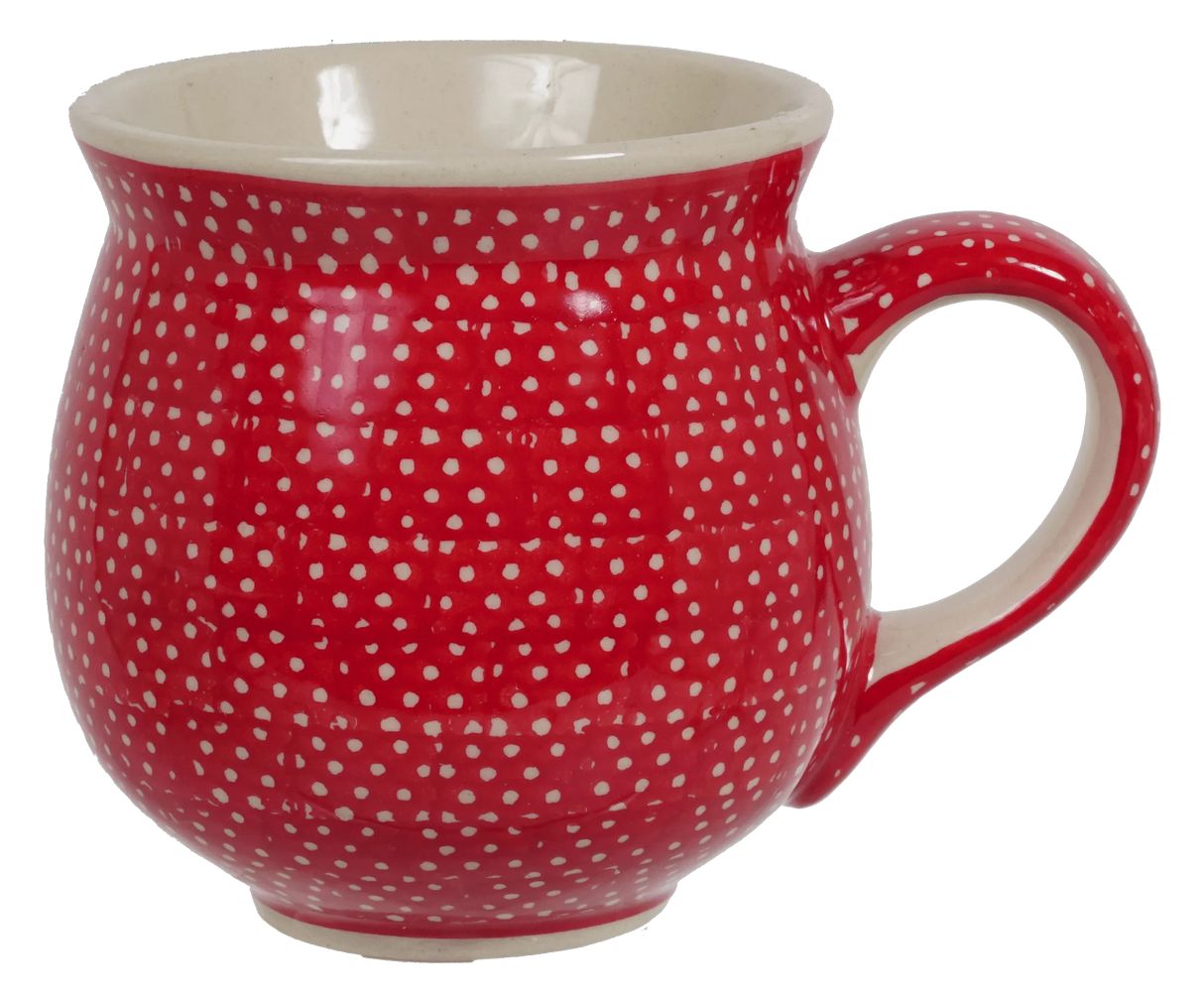 Mug, Belly Mug, 10 oz Medium in "Red Sky at Night" by Manufaktura | K090T-WCZE