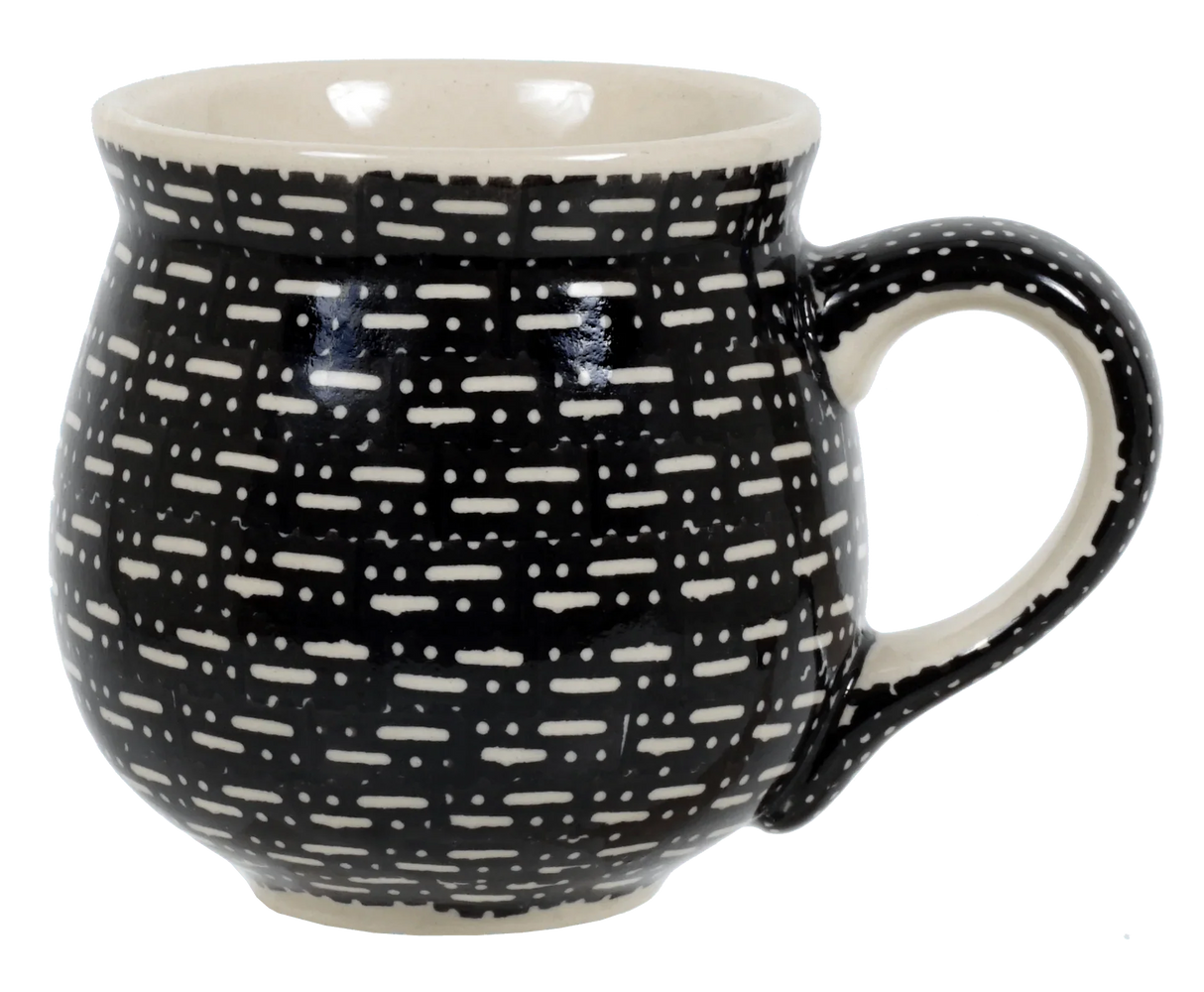 Mug, Belly Mug, 10oz Medium in "Metro" by Manufaktura | K090T-WCZM