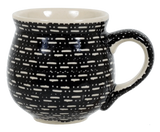 Mug, Belly Mug, 10oz Medium in "Metro" by Manufaktura | K090T-WCZM