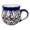 Polish Pottery Medium Belly Mug (Kaleidoscope) | K090U-ASR at PolishPotteryOutlet.com