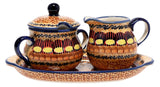 Cream & Sugar Set in "Desert Sunrise" by Manufaktura | K091U-KLJ