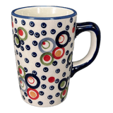 Mug, Pluton Mug, 12 oz in "Bubble Machine" by Manufaktura | K096M-AS38
