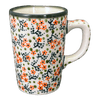 Polish Pottery Pluton Mug (Peach Blossoms) | K096S-AS46 at PolishPotteryOutlet.com
