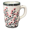Polish Pottery Pluton Mug (Cherry Blossom) | K096S-DPGJ at PolishPotteryOutlet.com