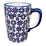 Mug, Pluton Mug, 12 oz in "Field of Daisies" by Manufaktura | K096S-S001