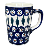 Mug, Pluton Mug, 12 oz in "Peacock" by Manufaktura | K096T-54