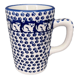 Mug, Pluton Mug, 12 oz in "Kitty Cat Path" by Manufaktura | K096T-KOT6