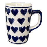 Mug, Pluton Mug, 12 oz in "Whole Hearted" by Manufaktura | K096T-SEDU