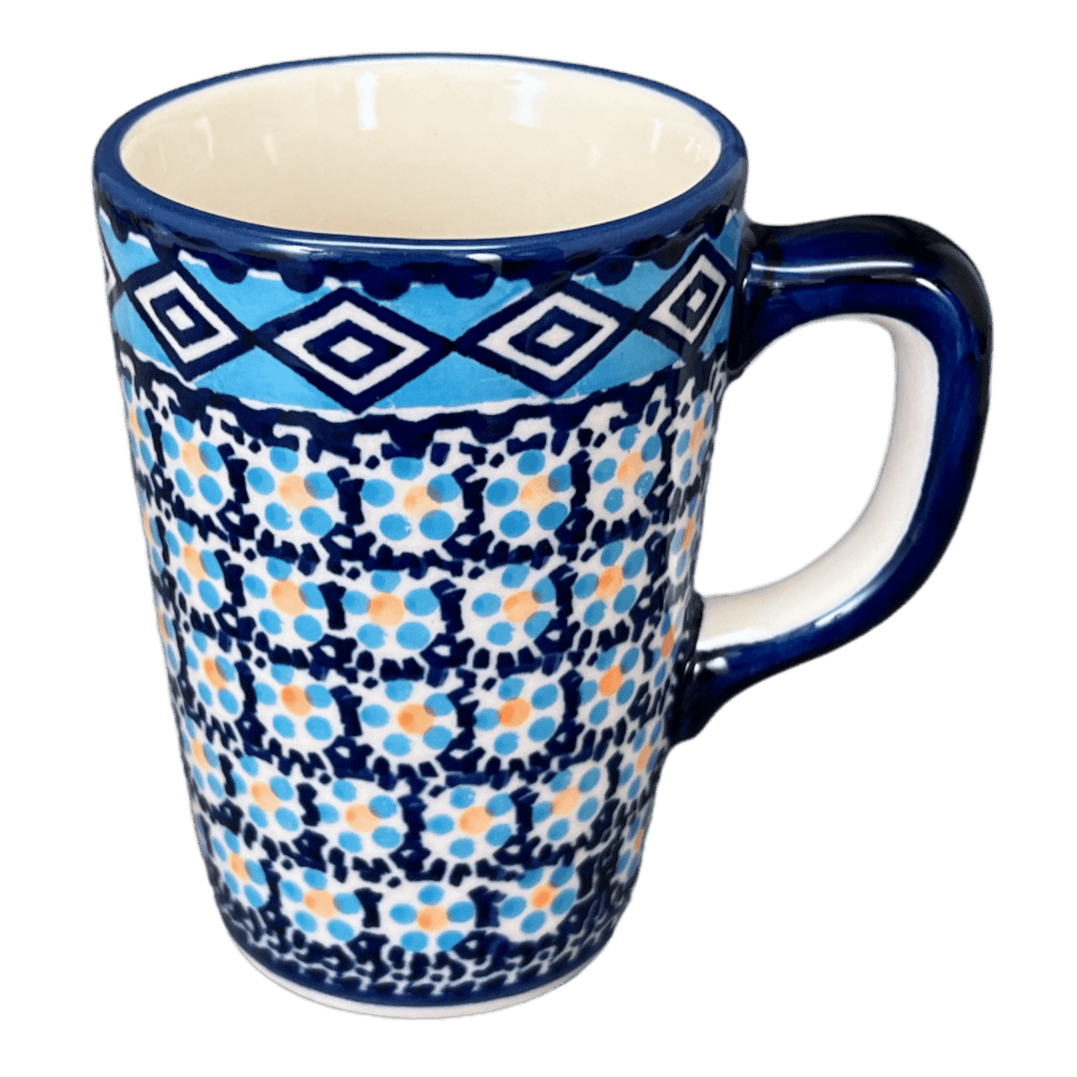 Mug, Pluton Mug, 12 oz in "Blue Diamond" by Manufaktura | K096U-DHR