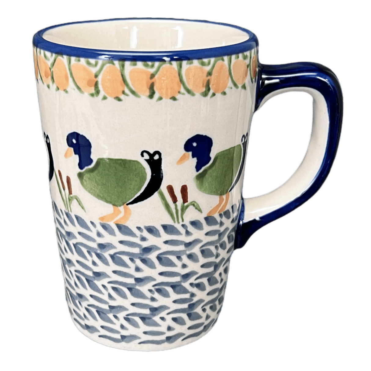 Mug, Pluton Mug, 12 oz in "Ducks in a Row" by Manufaktura | K096U-P323