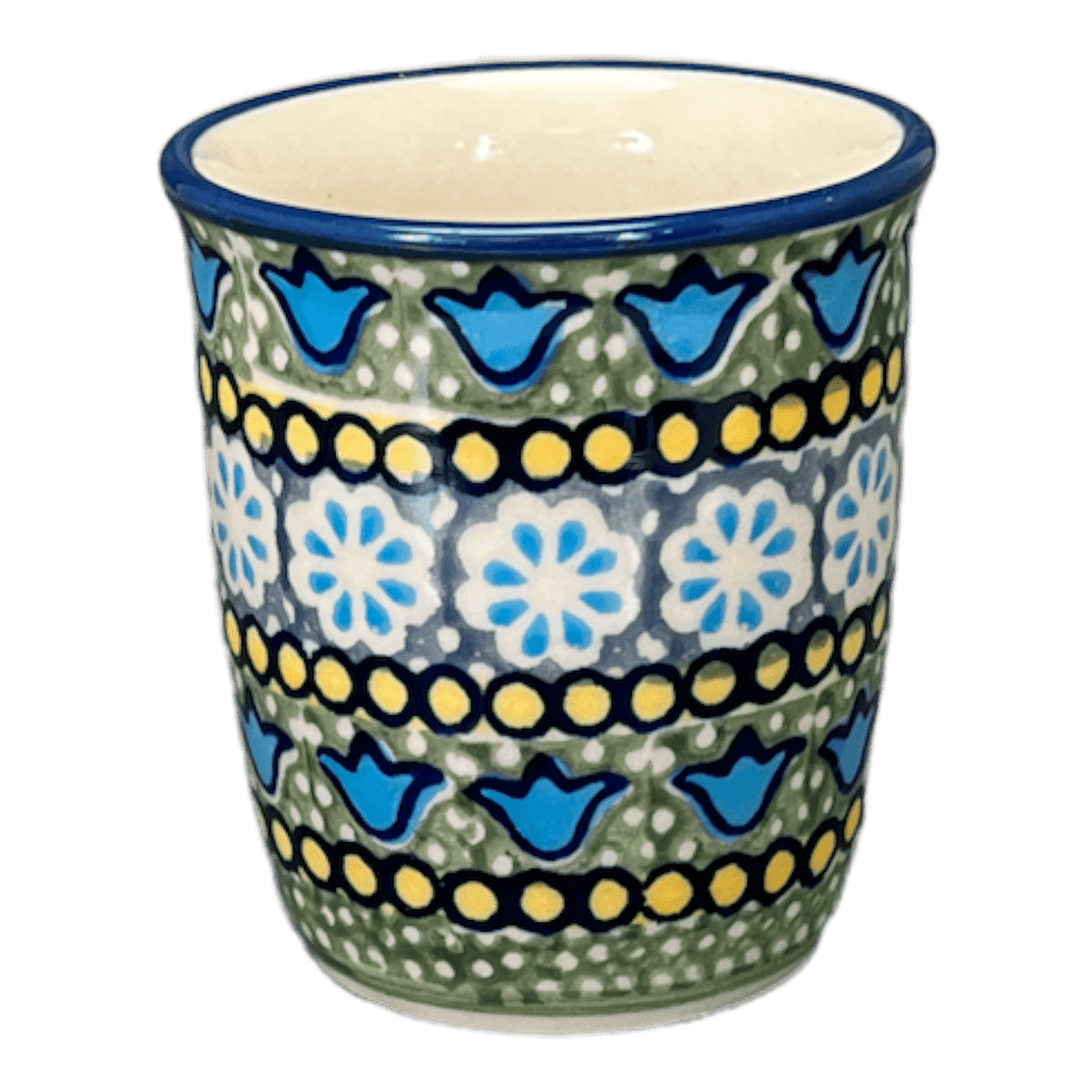 Cup, Wine Cup, 4 oz in "Blue Bells" by Manufaktura | K100S-KLDN