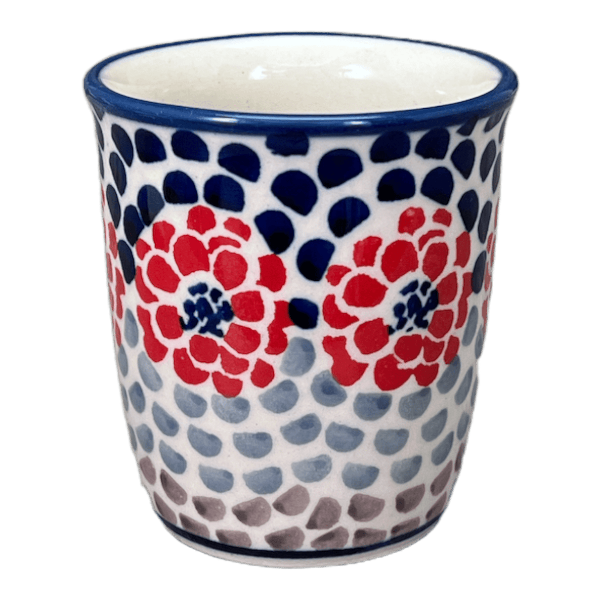 Cup, Wine Cup, 4 oz in "Falling Petals" by Manufaktura | K100U-AS72