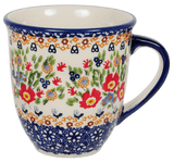 Mug, Mars Mug, 16 oz Large in "Poppy Persuasion" by Manufaktura | K106S-P265