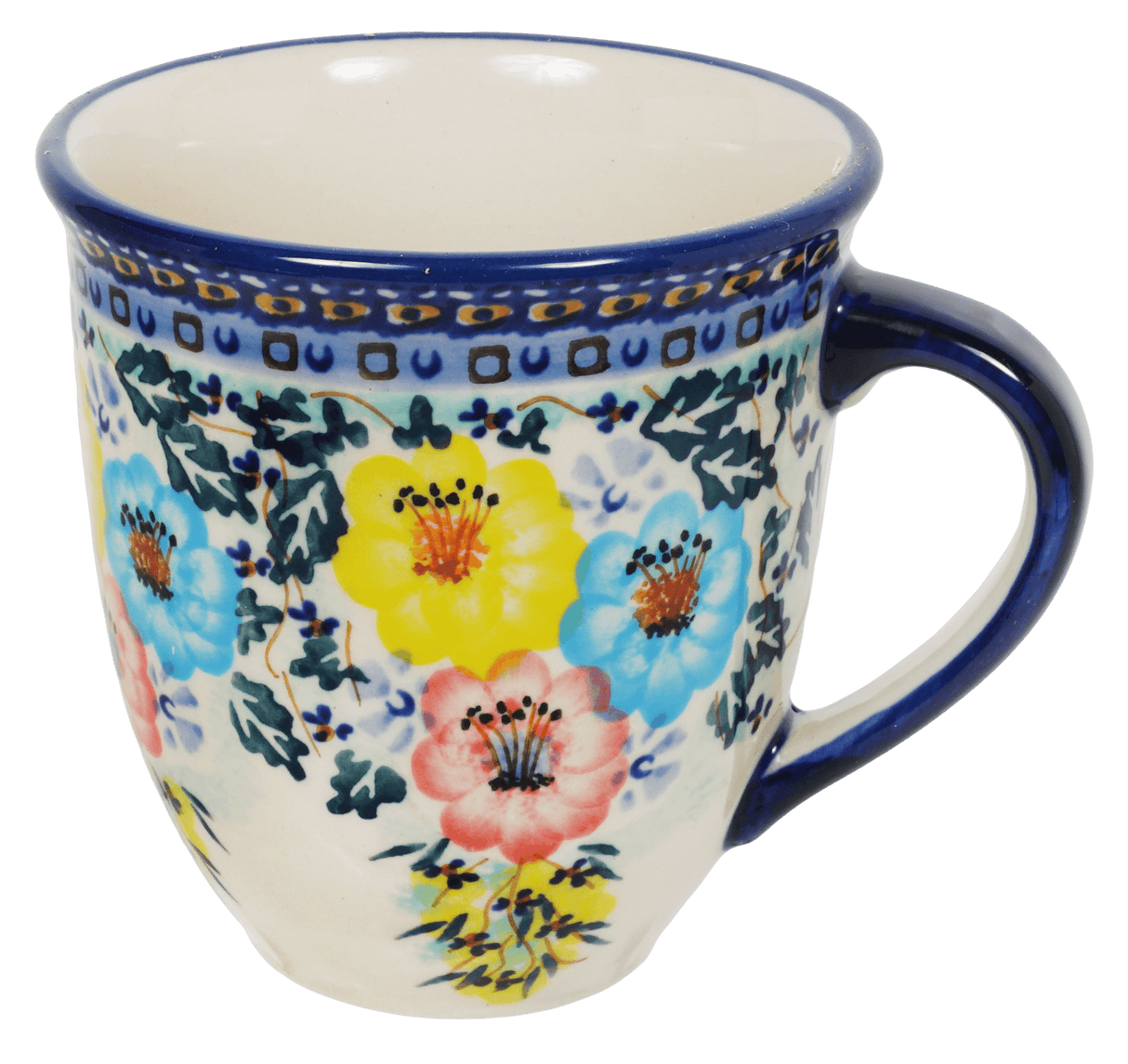 Mug, Mars Mug, 16 oz Large in "Brilliant Garland" by Manufaktura | K106S-WK79