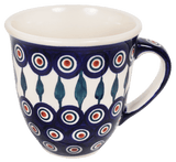 Mug, Mars Mug, 16 oz Large in "Peacock" by Manufaktura | K106T-54