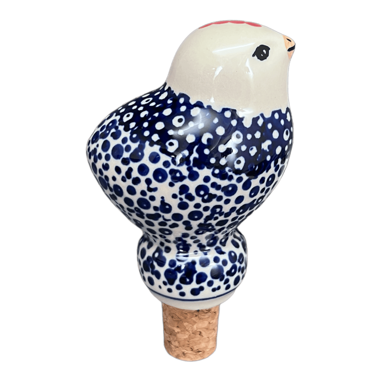 Wine Cork, Bird-Shaped, 4" in "Sea Foam" by Manufaktura | K118T-MAGM