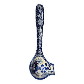 Polish Pottery Gravy Ladle (Blue Life) | L015S-EO39 Additional Image at PolishPotteryOutlet.com