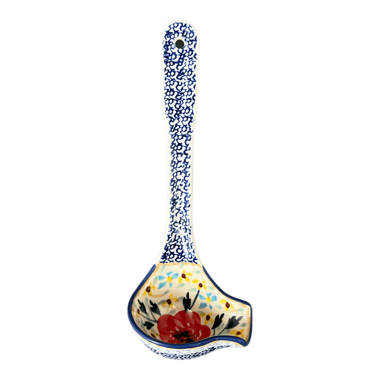 Ladle, Gravy, 7.5" in "Brilliant Wreath" by Manufaktura | L015S-WK78