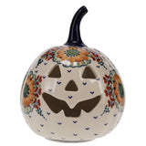 Luminary, Pumpkin, Small, 5.5" in "Autumn Harvest" by Manufaktura | L021S-LB