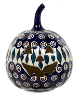 Luminary, Pumpkin, Small, 5.5" in "Peacock" by Manufaktura | L021T-54