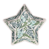 Baker, Star-Shaped, 10" in "Scattered Ferns" by Manufaktura | M045S-GZ39