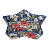 Baker, Star-Shaped, 10" in "Poppies & Posies" by Manufaktura | M045S-IM02