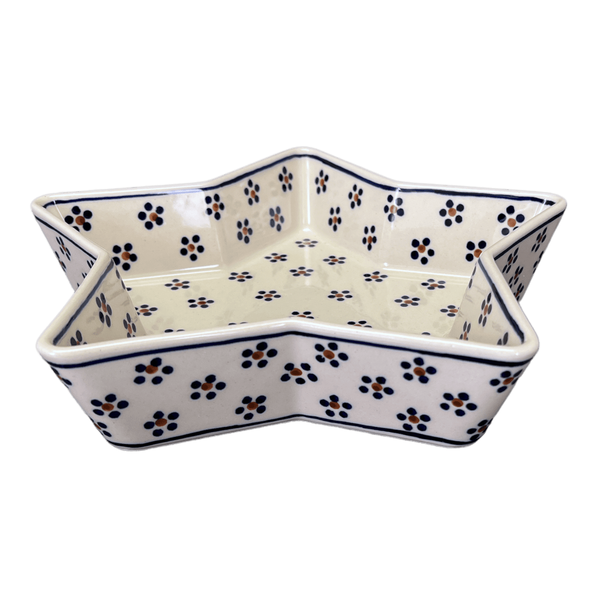 Baker, Star-Shaped, 10" in "Petite Floral" by Manufaktura | M045T-64