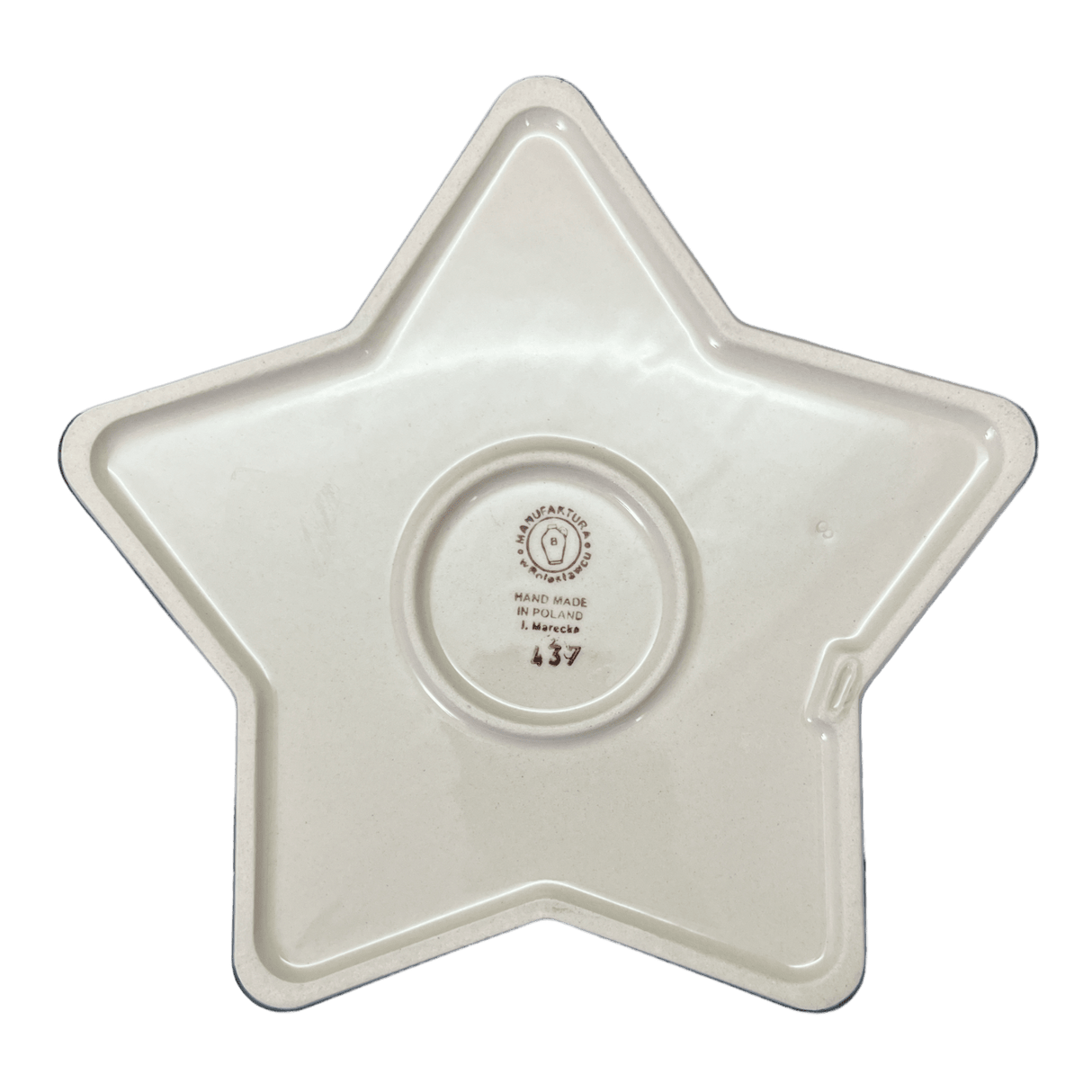 Baker, Star-Shaped, 10" in "Smooth Sailing" by Manufaktura | M045T-DPMA
