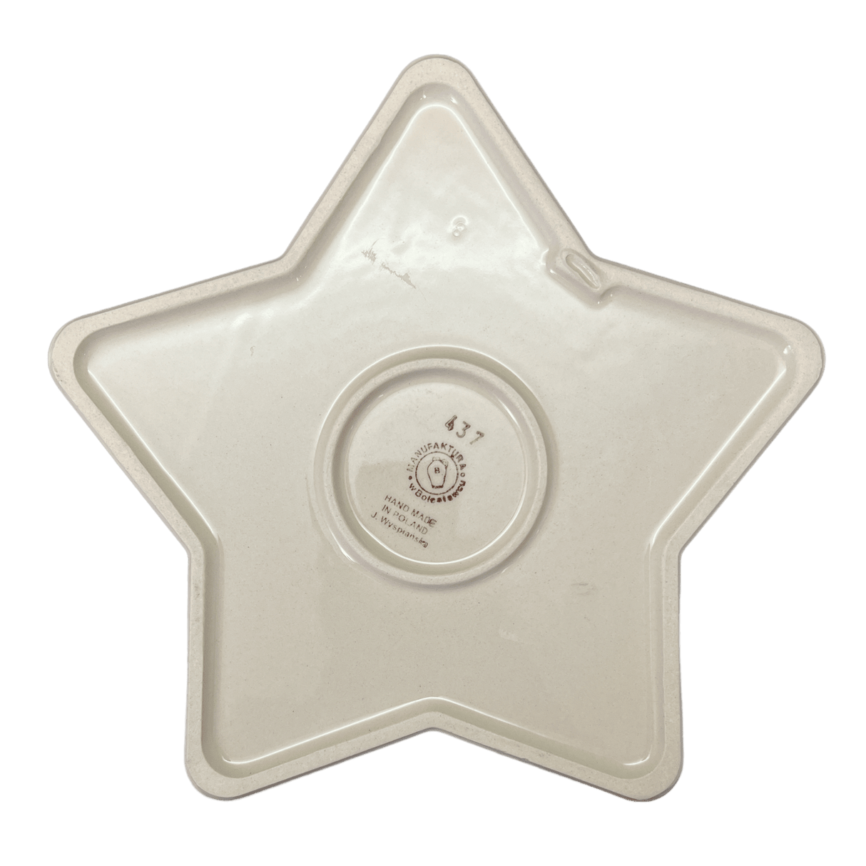 Baker, Star-Shaped, 10" in "Smooth Seas" by Manufaktura | M045T-DPML