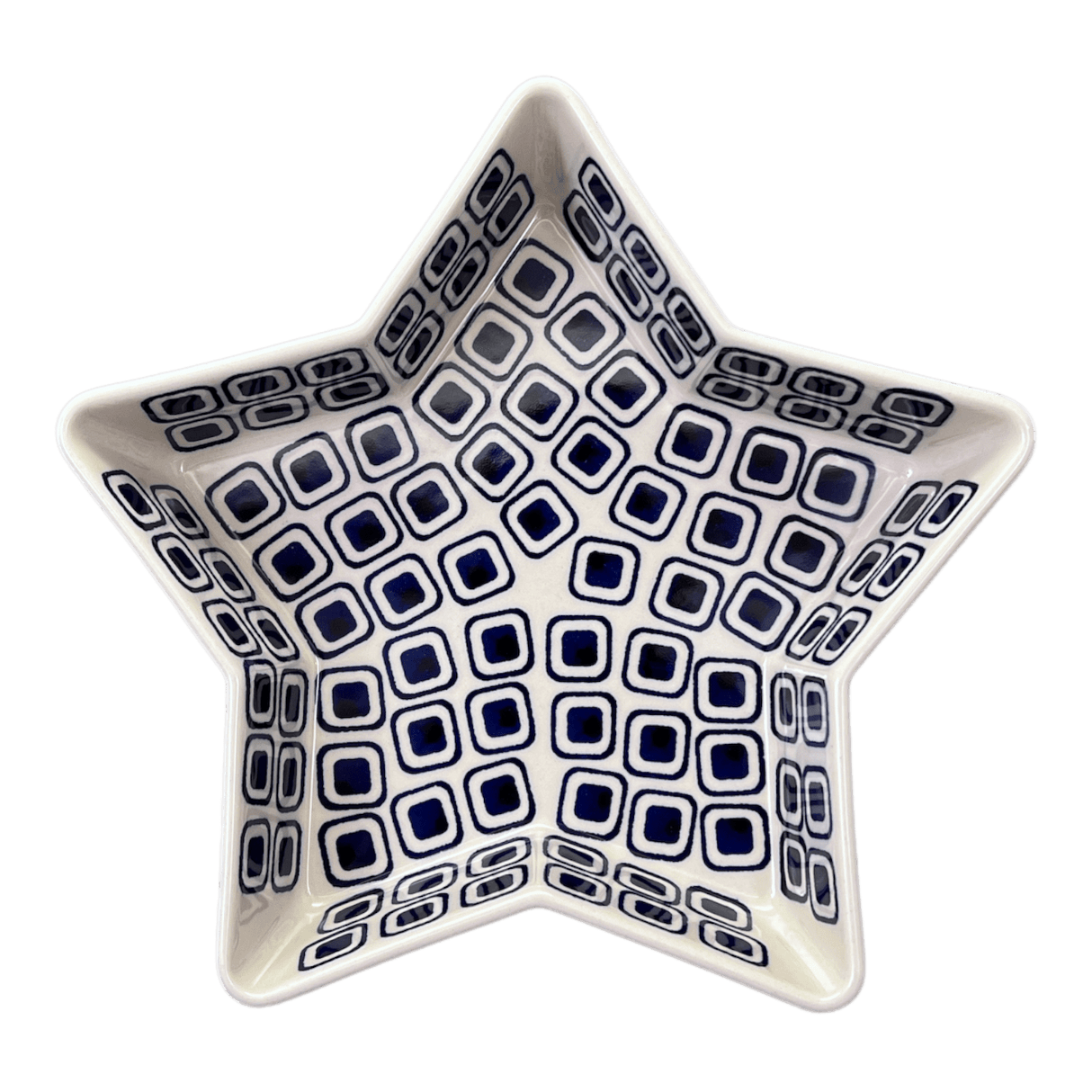 Baker, Star-Shaped, 10" in "Navy Retro" by Manufaktura | M045U-601A