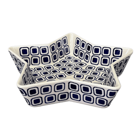 Baker, Star-Shaped, 10" in "Navy Retro" by Manufaktura | M045U-601A