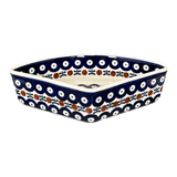 Bowl, Wedge-Shaped, 5" x 8.5" in "Mosquito" by Manufaktura | M048T-70