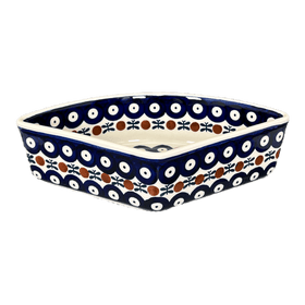 Polish Pottery Wedge-Shaped Bowl (Mosquito) | M048T-70 Additional Image at PolishPotteryOutlet.com