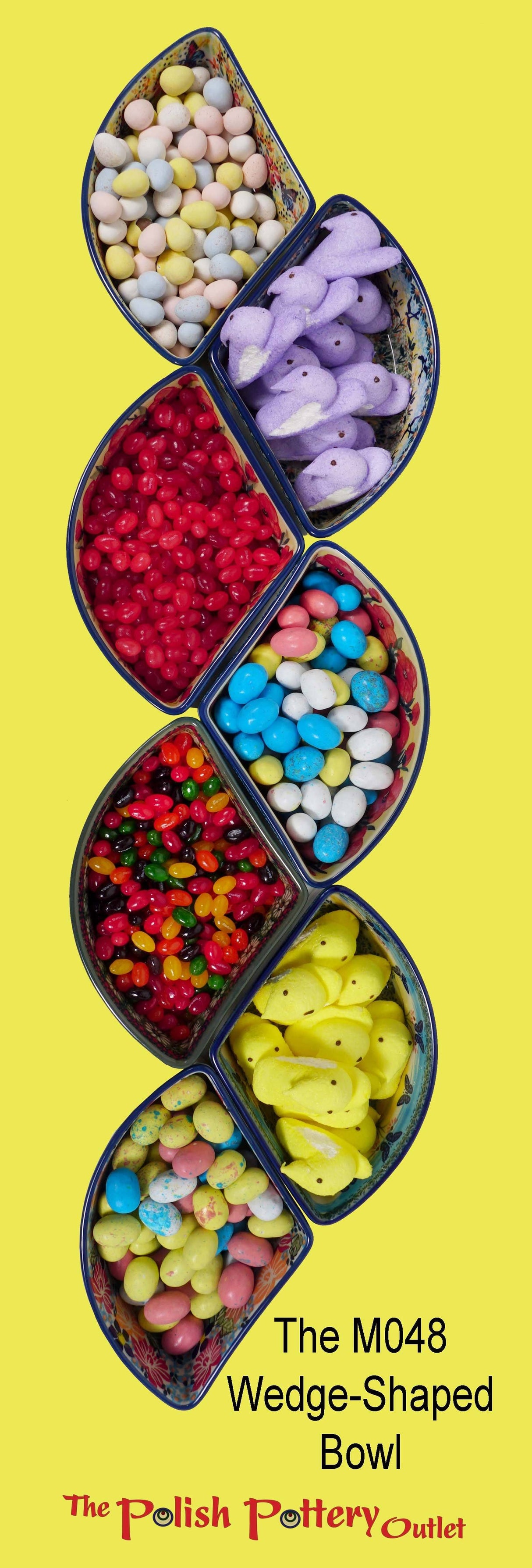 Bowl, Wedge-Shaped, 5" x 8.5" in "Simply Beautiful" by Manufaktura | M048T-AC61