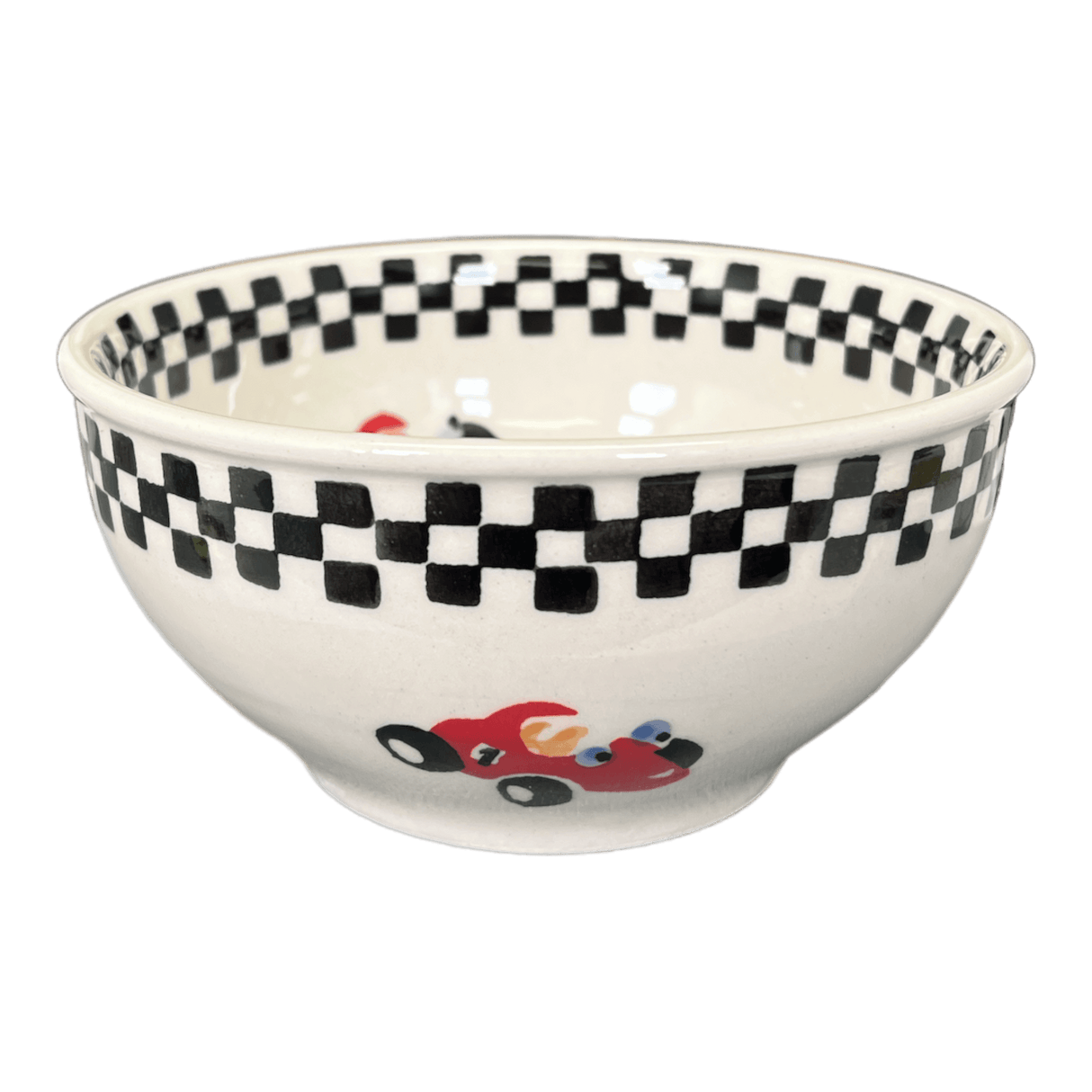 Bowl, Round, Tapered, 5.25" in "Speedy Racer" by Manufaktura | M052T-DAUT