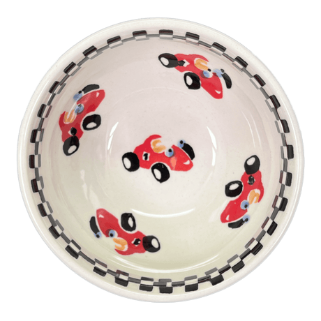 Bowl, Round, Tapered, 5.25" in "Speedy Racer" by Manufaktura | M052T-DAUT