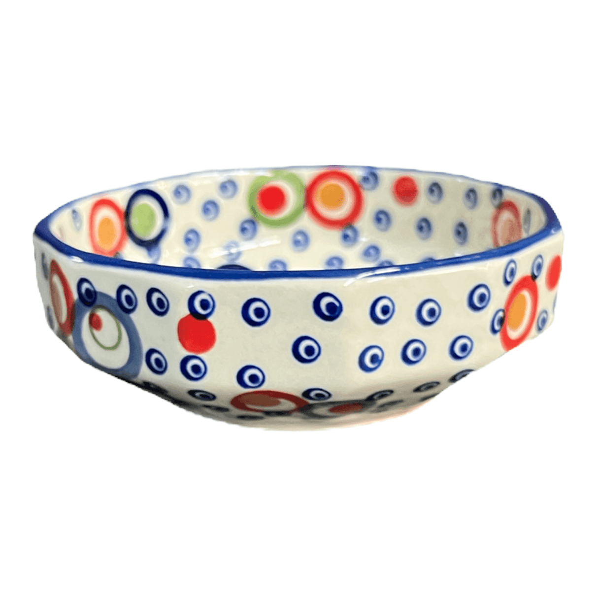 Bowl, Multiangular, 5" in "Bubble Machine" by Manufaktura | M058M-AS38