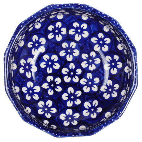 Bowl, Multiangular, 5" in "Modern Blue" by Manufaktura | M058M-J8KO