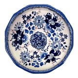 Bowl, Multiangular, 5" in "Blue Life" by Manufaktura | M058S-EO39